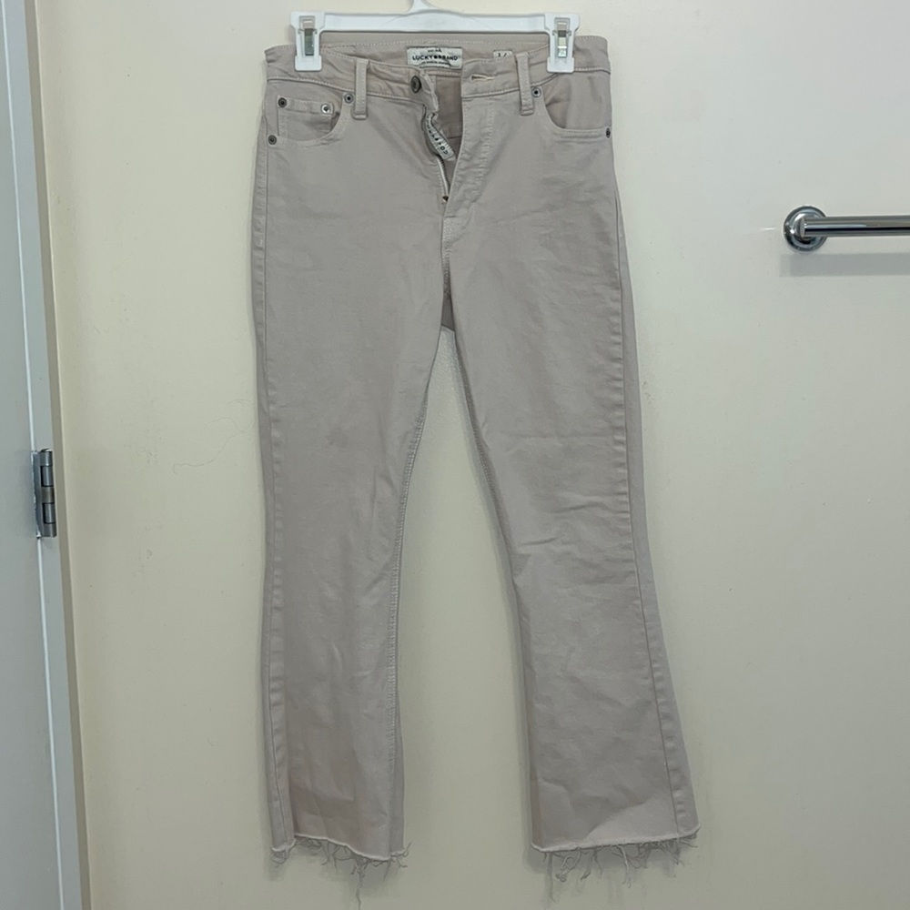 Cropped jeans